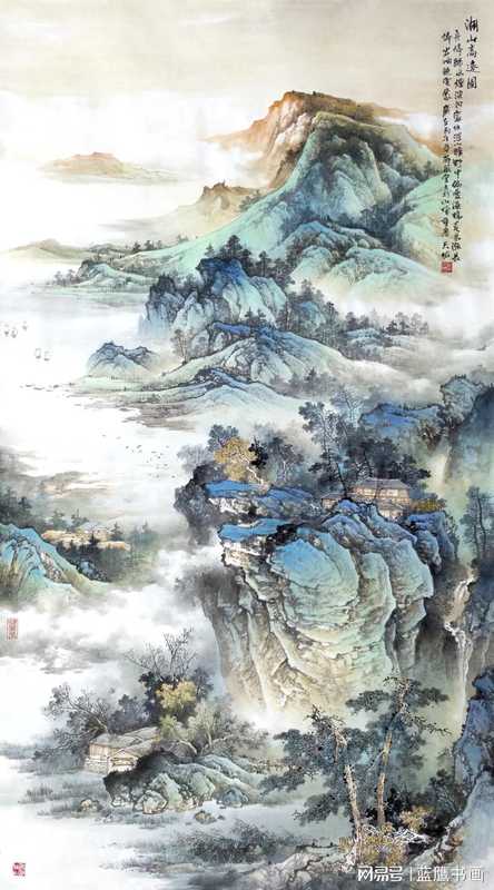  笔墨当随时代：解析杨天佑彩墨山水的技法体系与文化表达 书画藏品