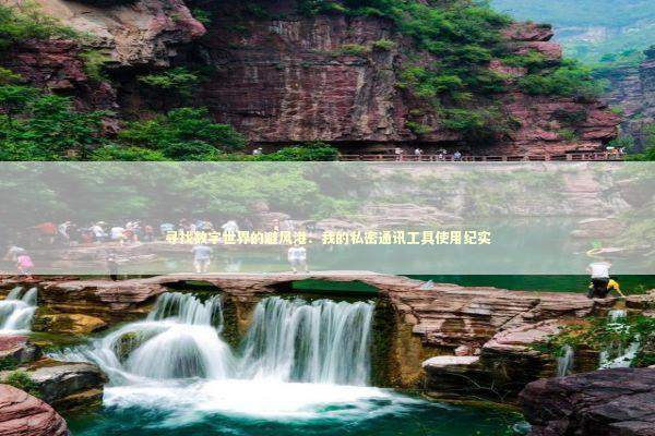 寻找数字世界的避风港：我的私密通讯工具使用纪实