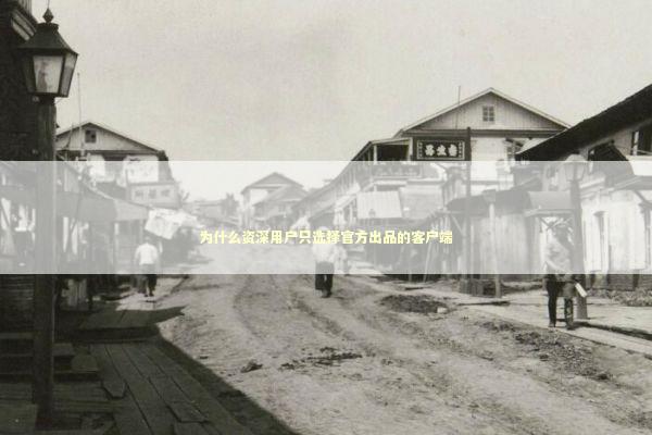 为什么资深用户只选择官方出品的客户端 IT技术